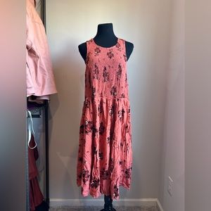 Midi Dress w/ Button Up Closure | Torrid | Size 4X